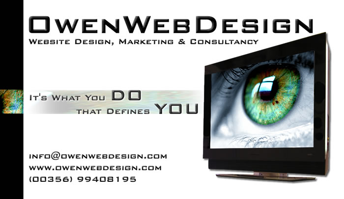 Owen Web Design, Superb Web Services in Malta